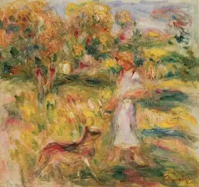 Renoir, Auguste: Renoirova žena a Zaza